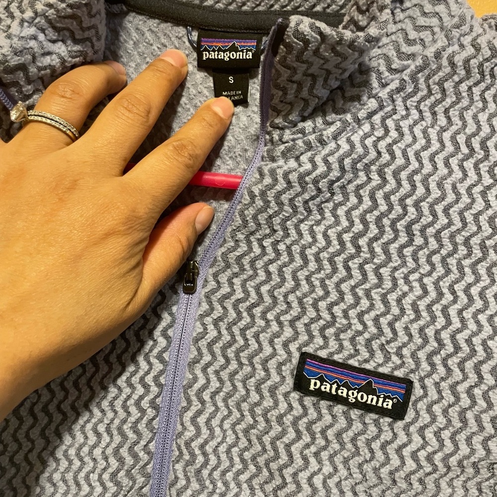 Patagonia Women's Charcoal Cowl Neck Sweater - Picture 6 of 7